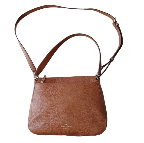 kate spade Bags Kate Spade Kailee Brown Leather Shoulder Crossbody